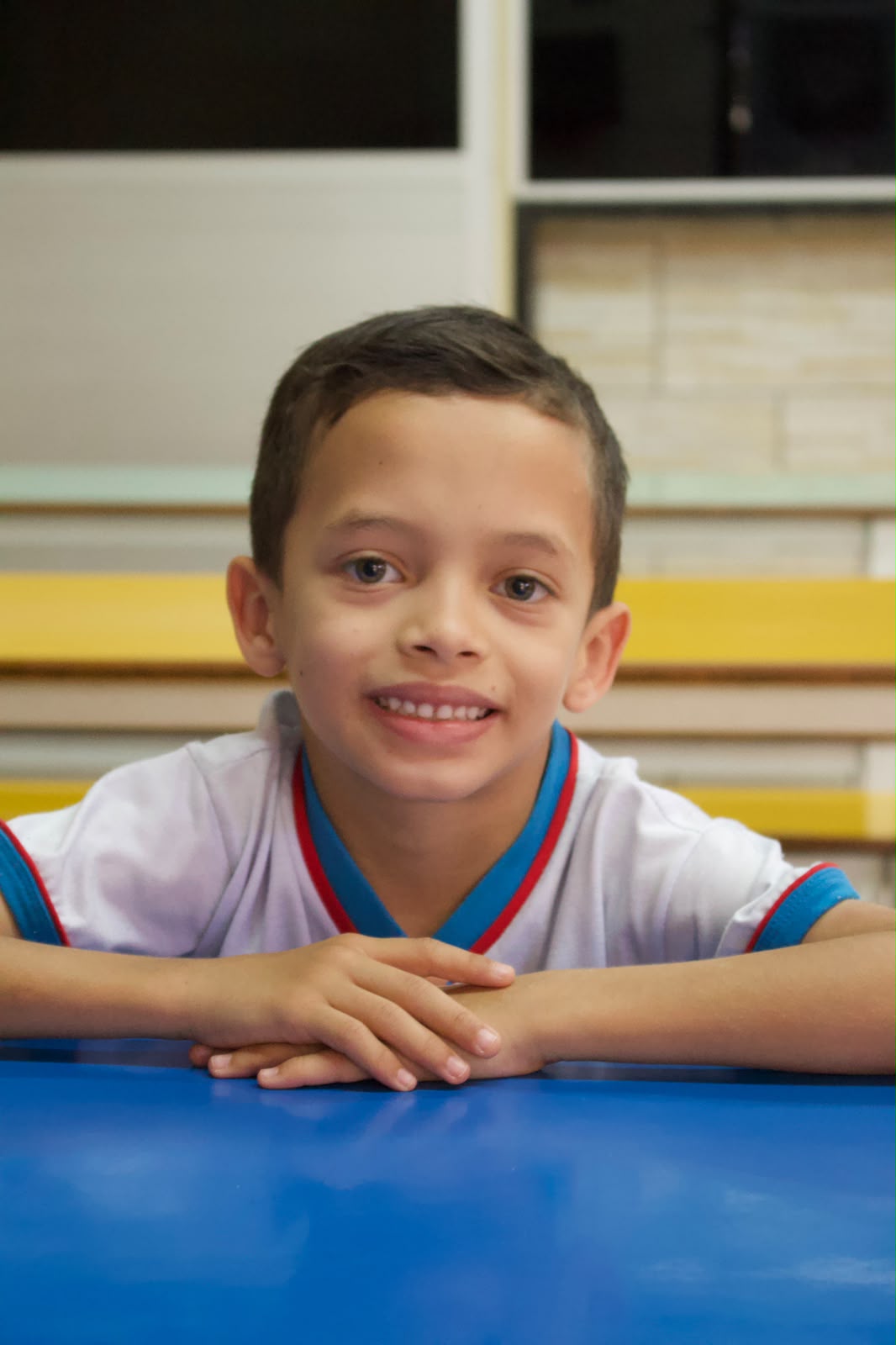 Aluno da Escola Pequenuchos